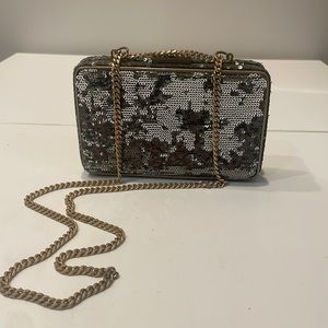 J Crew Sequin Clutch